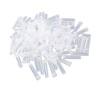 FOMIYES 25 Pièces Fournitures De Fleuriste Verdure d'eau en Verre Fleur Tubes Pipette Fleuriste Plastique Tubes à Fleurs Simples Fleur Flacons Plantes Bouquet Manquer Blanche Air