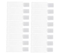 FOMIYES 25 pièces Mini Bouteille de Soin pour Lentilles de Contact Étanche et Contenant Liquide pour Voyage Flacon Plastique Portable avec Bouchon Sécurisé