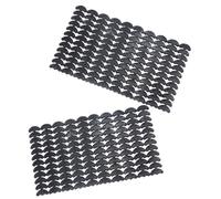 FOMIYES 2feuilles Semelles pour Baskets Coussinets Antidérapants Autocollants Anti-bruit pour Semelles de Chaussures