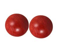 FOMIYES 2pièces Balles De Massage Bois De Boules Baoding Pour Exercice Des Mains Et Outil Traditionnel Chinois Pour Détente