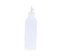 FOMIYES 2pièces Bouteilles Squeeze Plastique Avec Bouchons Étanches Distributeurs De Colle Liquide Blanc