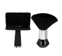 FOMIYES 2pièces Brosse de Coiffeur Plumeau pour Cou Brosses à Dépoussiérer Nettoyage du Cou Lot Manche
