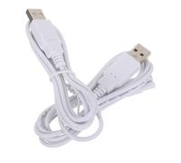 FOMIYES 2pièces Câble de Charge USB pour Hydropulseur Câble Alimentation Embouts Forme de Huit Compatible avec Appareils de Rasage Soin du Visage