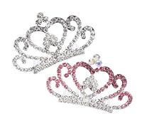 FOMIYES 2Pièces Couronne pour Garçon Fille Accessoire pour Filles pour Fêtes Anniversaire et Événements Spéciaux