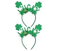 FOMIYES 2pièces Headband Saint Patrick's Day Avec Design De Accessoires De Fête Irlandais Pour Célébrations Et Photos
