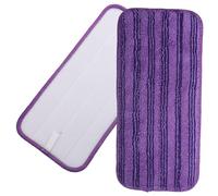 FOMIYES 2pièces Lingette De Rechange pour Balai Lavable Compatible avec Tête De Balai De Rechange pour Nettoyage De Sol