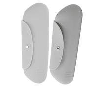 FOMIYES 2Pièces Lot de Organiseurs de Pinceaux de Silicone Pochette de Rangement Portable pour Cosmétiques Design Moderne pour Voyages