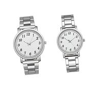 FOMIYES 2pièces Montre pour Couple De Montres Modernes Étanches Et Élégantes Parfait pour Saint-Valentin