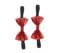 FOMIYES 2pièces Nœuds à Paillettes Pour Homme Lot De Style Formel Sangle Réglable Adapté Pour Et Cérémonies