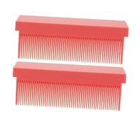 FOMIYES 2pièces Peigne Lisseur Électrique avec Embout Peigne Outil de Coiffure Pratique et Portable pour Lisser Cheveux sans Enchevêtrement