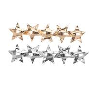 FOMIYES 2pièces Pince à Cheveux Étoile Barrette Décorative Set de Accessoires pour Cheveux Étoile Françaises pour Femmes