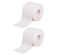 FOMIYES 2rouleaux Serviette Blanche Jetable Coton Épais Pour Visage Et Mains Lingette Démaquillante Et Nettoyante Voyage Et Usage Quotidien