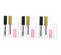 FOMIYES 3 Ensembles Tube De Brillant à Lèvres Transparent Doublure Tubes De Brillant à Lèvres Mignons Se Maquiller Œil Long Tube Eye Liner Tube à Lèvres Pour Tube De Mascara Gloses Abdos