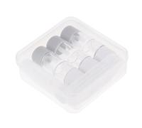 FOMIYES 3 pièces Boîte Lentilles Contact Transparente Étanche avec Pince et Flacon Organisateur Lentilles et Réutilisable pour Protection