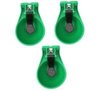 FOMIYES 3 Pièces Bol Automatique de Vache bétail de Cheval Grand Abreuvoir à volaille chèvre Outil d'abreuvement des Animaux Bol d'eau Pratique pour Le bétail vanne en cuivre