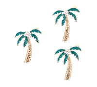 FOMIYES 3 Pièces Broche Épingle Foulard Minimaliste Forme de Protection Exposition Unisexe pour Écharpe Chapeau et Veste Accessoire Élégant et