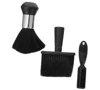FOMIYES 3 pièces Brosse de Nettoyage pour Coiffeur Balayette Douce pour Cou Outil Professionnel pour Enlever Cheveux Après Coupe et Portable