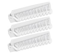 FOMIYES 3 pièces Brosse de Poche Pliable Antistatique Double Peigne Ergonomique Compacte et pour Voyage et Usage Personnel