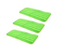 FOMIYES 3 pièces de Remplacement pour Mop Microfibre Tapis de Nettoyage Lavables et Réutilisables pour Sols Accessoire Pratique pour et Humide