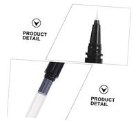 FOMIYES 3 pièces Eyeliner Tube Set With Assorted Brush Tips Portable Liquid Eyeliner Pen For Makeup Artists And Beginners