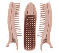 FOMIYES 3 Pièces Pinces à Cheveux Volumisantes pour Racines Pinces à Cheveux pour Bigoudis pour Frange Outils de Coiffage sans Traces pour Femmes et Jeunes Filles