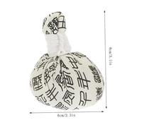 FOMIYES 3 Pièces Sacs Chauffants Chinoises Pures de Massage Thaï pour Soulagement Musculaire et Circulation Lot Sacs de Conservation Couleur Aléatoire