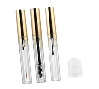 FOMIYES 3 pièces Tube Mascara Plastique Vide pour Gloss à Lèvres Eyeliner et Mascara Flacon Léger avec Fermeture à Vis Étanche et Portable pour Maquillage Professionnel