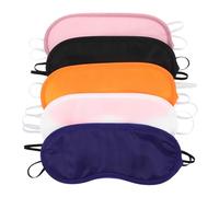 FOMIYES 30 Pièces Masques Oculaires pour Voyage Masque de Sommeil Occultant Polyester avec Sangles Élastiques Confort pour Hommes et Femmes Train Avion Sieste