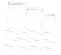 FOMIYES 300pièces Pochettes à Bijoux pour Organisation de Bijoux Petits Sacs de Rangement pour Boucles Oreilles et Bagues Sacs Portables Transparents