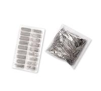 FOMIYES 360pièces Kit de Barrettes à Ressort pour Bracelet de Montre Aiguilles de Ressort et Connecteurs à Outils de Réparation sans Couture
