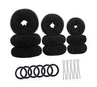 FOMIYES 3ensembles Outil De Coiffure Tressage Chignon Épingles à Cheveux u Kit Coiffure Diy Élastiques Accessoires Cheveux