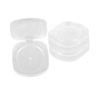 FOMIYES 3pièces Boîtes Transparentes De Maquillage Vide Contenants De Blush Et Highlighter Pratiques pour Artistes Et De Beauté Organisateurs De Maquillage Voyage Faciles à Transporter