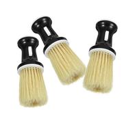 FOMIYES 3pièces Brosse De Nettoyage Pour Cou Amovible Et Détachable Pour Coiffure Et Coupe De Cheveux Adaptée Aux Professionnels Et Aux Particuliers