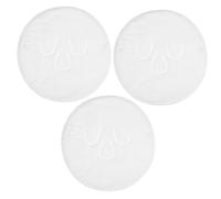 FOMIYES 3pièces Serviette-masque Visage Compressive Chaude Lot de Masques Vapeur pour Visage Serviettes de Soin pour Vaporisateur avec Ouvertures Yeux et Nez