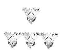 FOMIYES 4 ensembles Boîte À Pendentif Photo Pour Femmes Médaillons Contenant Des Photos Collier Photo Porte-Photo Personnalisé Clé Médaillon En Or Bijoux Commémoratifs 2 pièces * 4