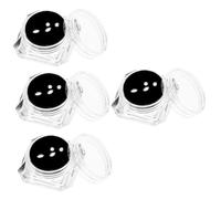 FOMIYES 4 Ensembles Décorations Dentaires DIY Transparent et Blanc Ornements de Beauté Forme Accessoires Chic pour Art des Dents