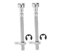 FOMIYES 4 Ensembles Kit de Vis de pour Tendeur de Chaîne Tronçonneuse Compatible Poulan Métalliques Robustes Installation Facile et Ajustement