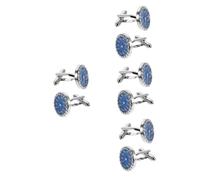 FOMIYES 4 Paires Boutons de Manchette pour Compteur Vitesse Accessoires Costume Formel pour Chemises à Poignets Français Parfait Mariage et Daffaires