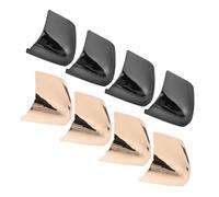 FOMIYES 4 Paires pour Embouts de Talons de Caches Pointes Robustes Faciles à Installer pour Réparation et Protection des Chaussures Élégantes