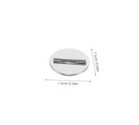 FOMIYES 4 Pièces Convertisseur Broche Magnétique pour Vêtements Pinces Protectrices Sans Perforation Accessoires Élégants Multifonctions pour Sacs Chapeaux et Hijabs