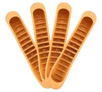 FOMIYES 4 Pièces Coussinet Tpr Souple pour Béquille Support Renforcé, Accessoire Confortable pour Canne Jaune, Adapté pour Usage Quotidien et Randonnée