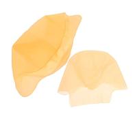 FOMIYES 4 Pièces Couvre-chef Bonnet Chauve Faux Chapeau De Fête Masques De Costumes Support à Fausse Tête Casquettes Colle Lace Front Chauve Grimace Émulsion