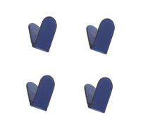 FOMIYES 4 Pièces Pince Billet Cuir PU Bleu pour Homme Porte Cartes Minimaliste Insert Portefeuille pour Poche Usage Professionnel et