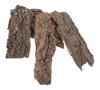 FOMIYES 4 Pièces Plateforme d'escalade Sécurisée Cachette Naturelle Résistante et Décorative en Écorce d'arbre pour Reptiles et Serpents pour Terrarium Terrestre