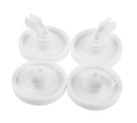 FOMIYES 4 pièces Support de Roue Inférieure pour Lave Vaisselle Accessoire Durable pour Lave Vaisselle Remplacement Pratique de Support de Panier