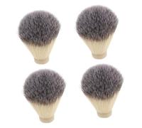 FOMIYES 4 Pièces Tête De Brosse À Cheveux De Blaireau Hommes Rasage Du Cou Plumeau Mâle Barbe Mâle Blaireau Remplacement Tête De Brosse À Barbe Tête De Brosse De Remplacement Brosse De