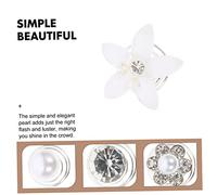 FOMIYES 48 pièces Épingles Mariage avec Perles Élégantes Accessoires Coiffure Nuptiale pour Mariées et Demoiselles Décoration et Pince Transparente