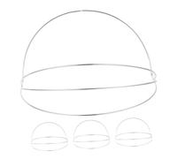 FOMIYES 4pièces Base De Couronne Pour Serre-tête Cadre De Coiffe Diy Lot De Bases Pour Fabrication De Couronnes Accessoire De Coiffure Pour Hanfu Et Cosplay