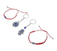 FOMIYES 4pièces Porte-clés Œil Avec Breloque Pour Décoration De Sac Bijoux Spirituels Pour Femme