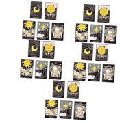 FOMIYES 5 Ensembles Broches Émail Tarot Ensemble De Épingles Décoratives Pour Vêtements Accessoires De Mode Pour Halloween Et Spéciaux 5 Pièces * 5
